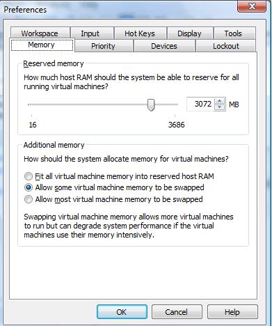 VMware虚拟机配置的优化方法