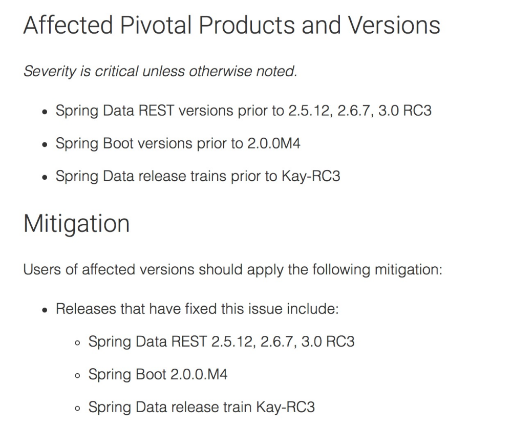 Spring Data REST 远程代码执行漏洞（CVE-2017-8046）分析与复现