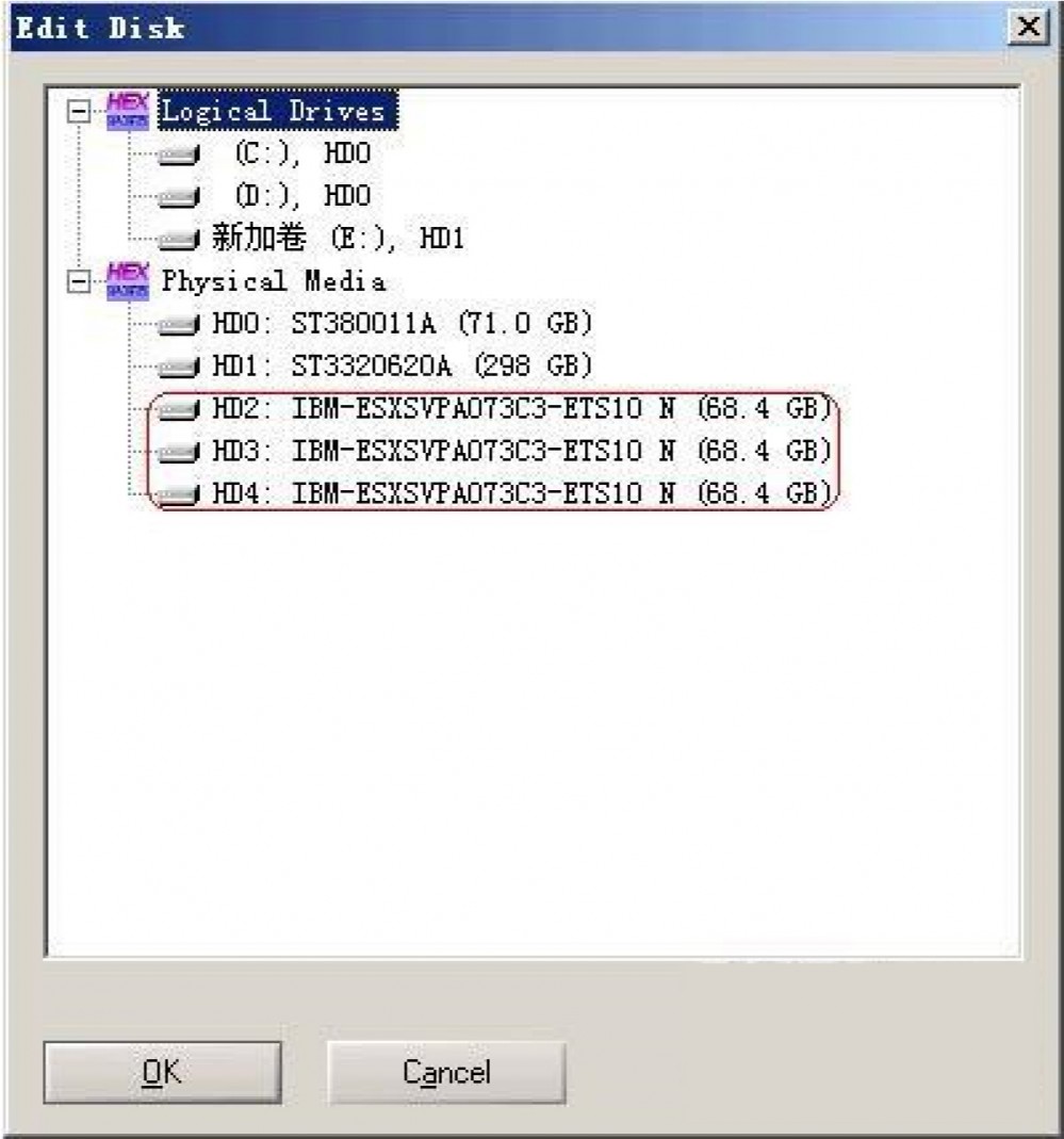 RAID损坏后如何对物理硬盘做完整镜像（图片较多）