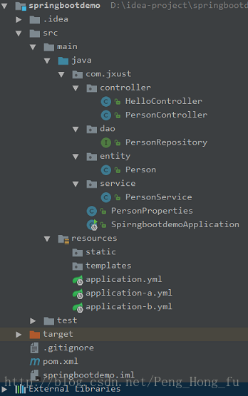 IntelliJ Idea SpringBoot 数据库增删改查实例