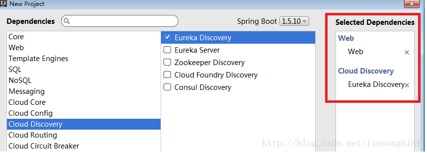 Spring Cloud EureKa Ribbon 服务注册-发现-调用
