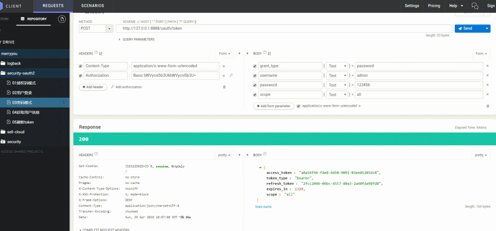 Spring Boot 2.0 整合 Spring Security Oauth2