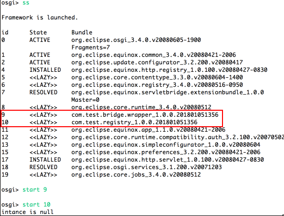 Springboot Application 集成 OSGI 框架开发