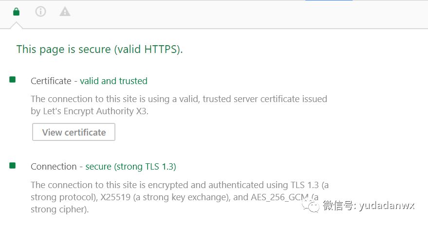 让 Nginx 快速支持 TLS 1.3 协议