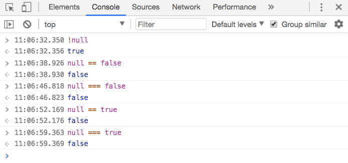 理解JavaScript中null、undefined和NaN