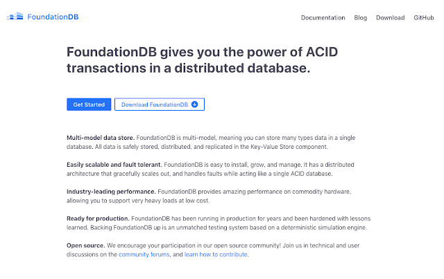 苹果宣布开源 FoundationDB 数据库