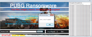 .pubg 勒索病毒分析报告
