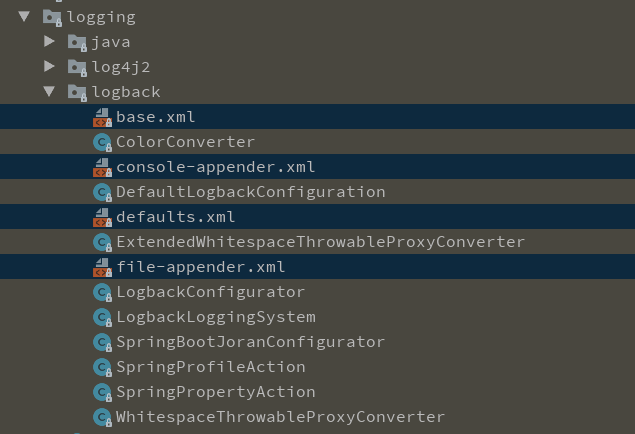 Springboot 集成logback 日志框架简介