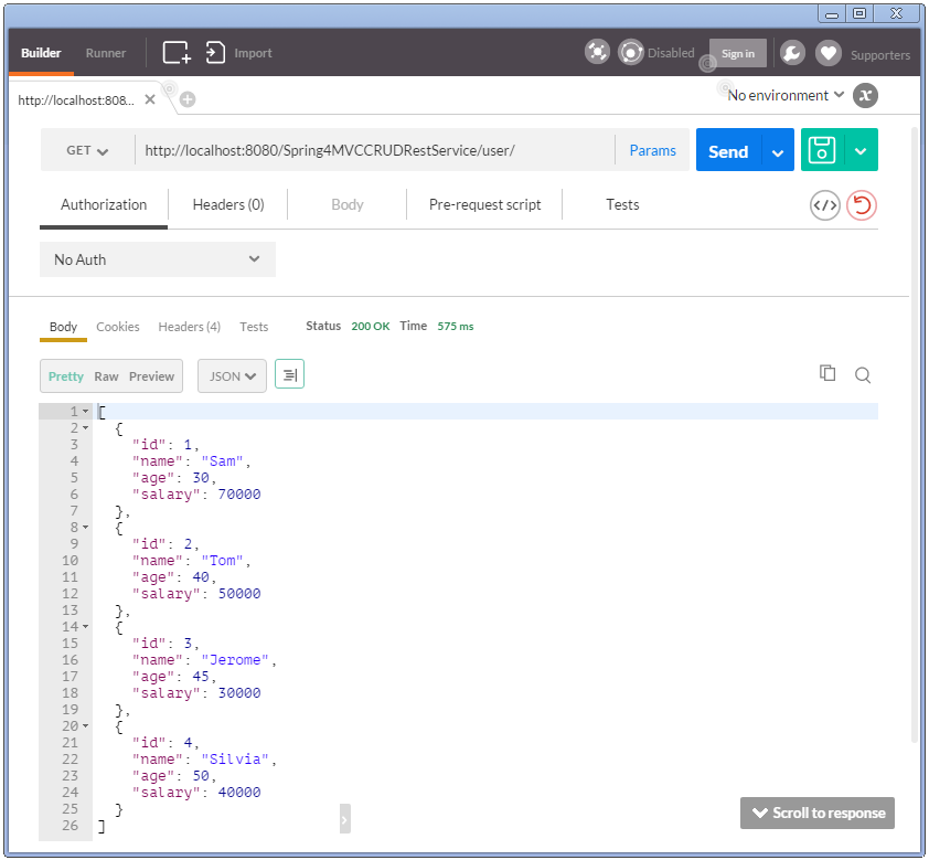 SpringMVC+RestFul详细示例实战教程（实现跨域访问）