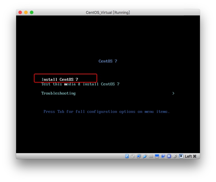 Mac搭建虚拟CentOS服务器环境