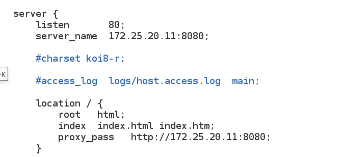 Nginx+Tomcat实现80端口转发8080端口