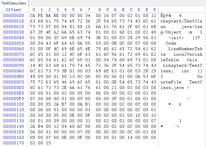 Java Class文件结构实例分析（下）