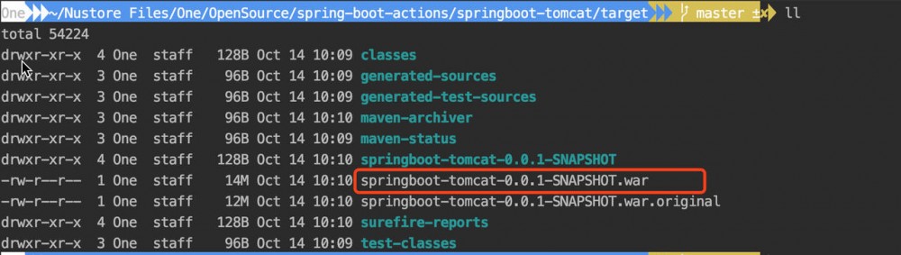 SpringBoot实战分析-Tomcat方式部署