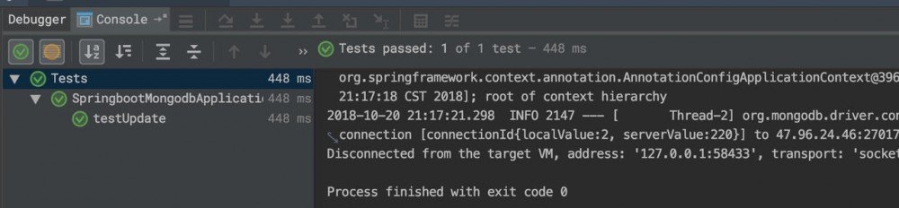 SpringBoot实战分析-MongoDB操作