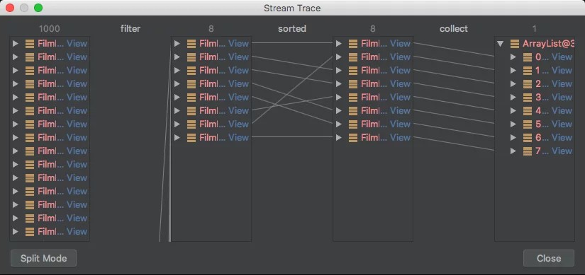 使用 IntelliJ 调试 Java Streams