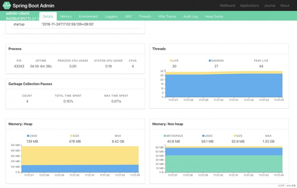 Spring Boot Actuator详解与深入应用（三）：Prometheus+Grafana应用监控