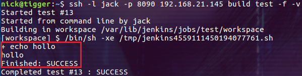 通过 CLI 管理 Jenkins Server