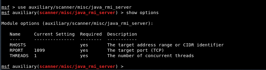Java RMI漏洞利用