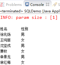 Java 中如何使用 SQL 查询文本