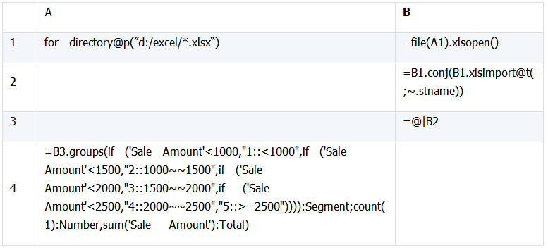 Java 嵌入 SPL 轻松实现 Excel 文件合并