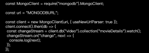 Java和Node.js实战 MongoDB 4.x 新特性：Change Streams 变化流