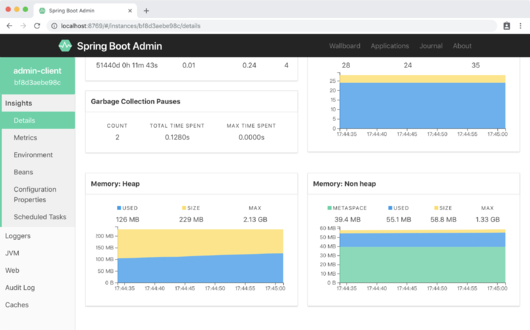 SpringBoot admin 2.0 详解