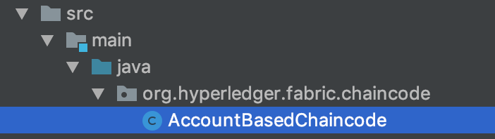 基于Hyperledger Fabric交易系统帐户的钱包模型的java Chaincode实例