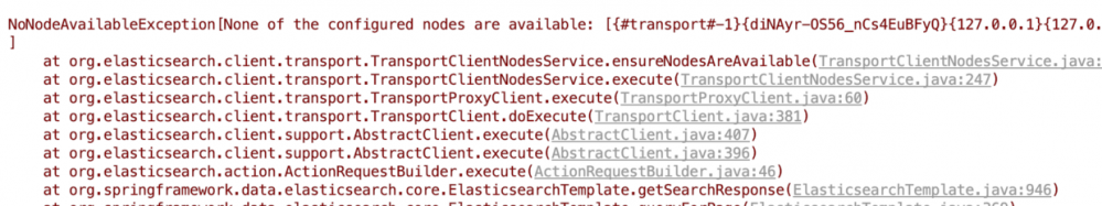 SpringBoot 整合 elasticsearch