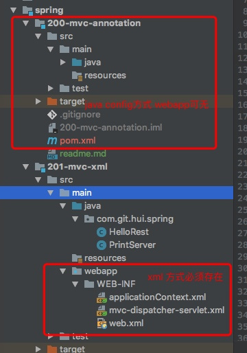 Spring MVC之基于java config无xml配置的web应用构建
