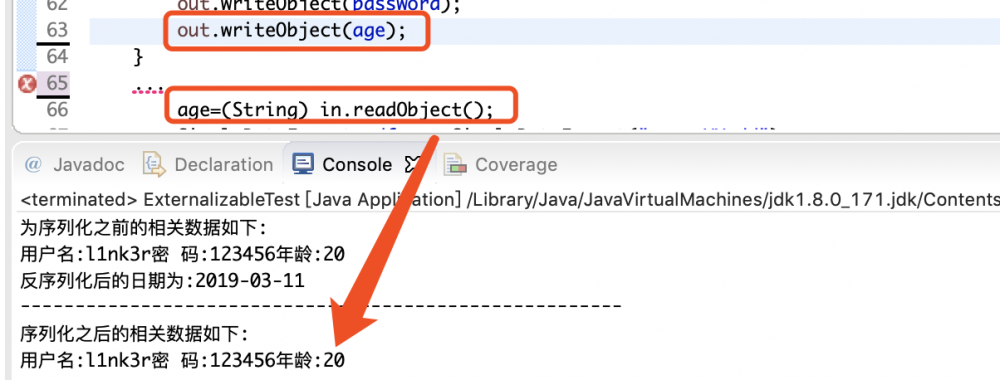 Java web学习之路-序列化和反序列化