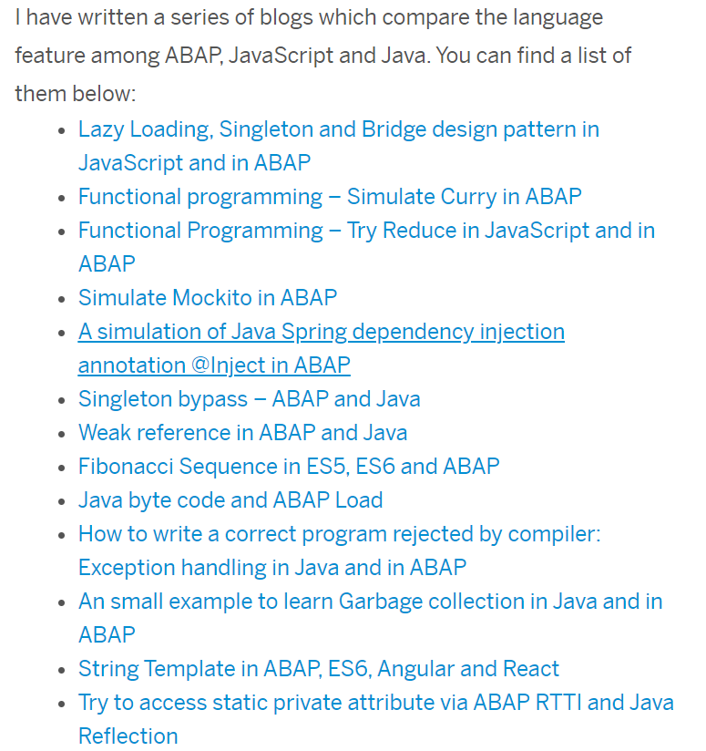 ABAP和Java里关于DEFAULT(默认)机制的一些语言特性