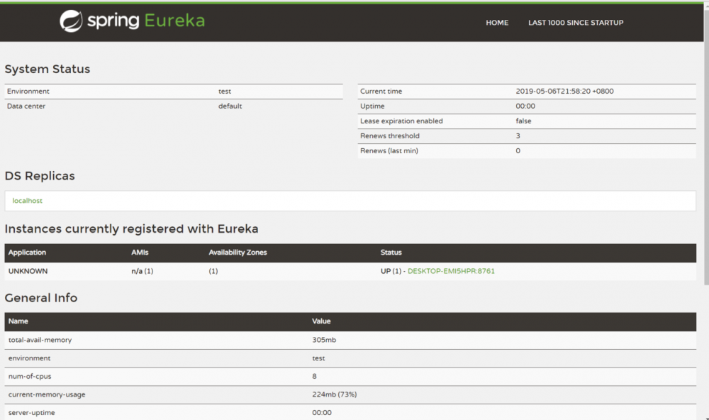 Spring Cloud 实战一：服务注册中心