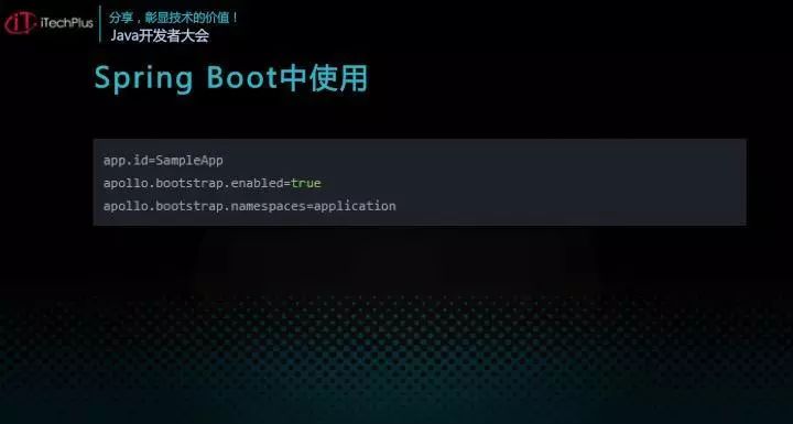 iTechPlus JAVA开发者大会—分享主题之Apollo