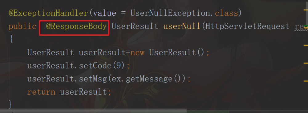 springboot结合全局异常处理之登录注册验证