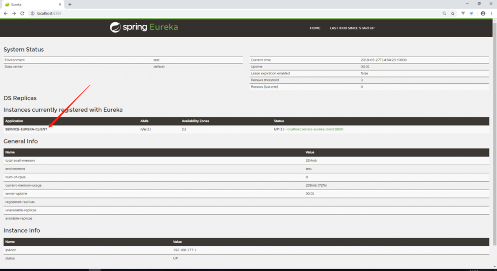 Eclipse(STS) 初次搭建Spring Cloud项目之Eureka服务注册和发现（一）