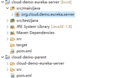 Eclipse(STS) 初次搭建Spring Cloud项目之Eureka服务注册和发现（一）