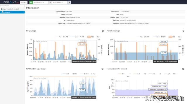 基于Centos7系统安装部署Pinpoint分布式监控