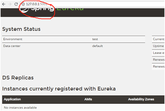 1、eureka注册中心单机