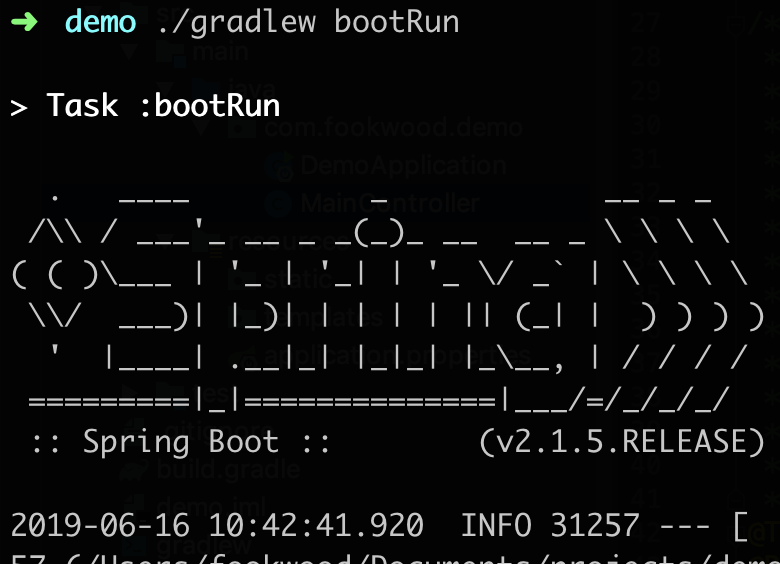 Spring Boot教程(3) – 运行第一个项目