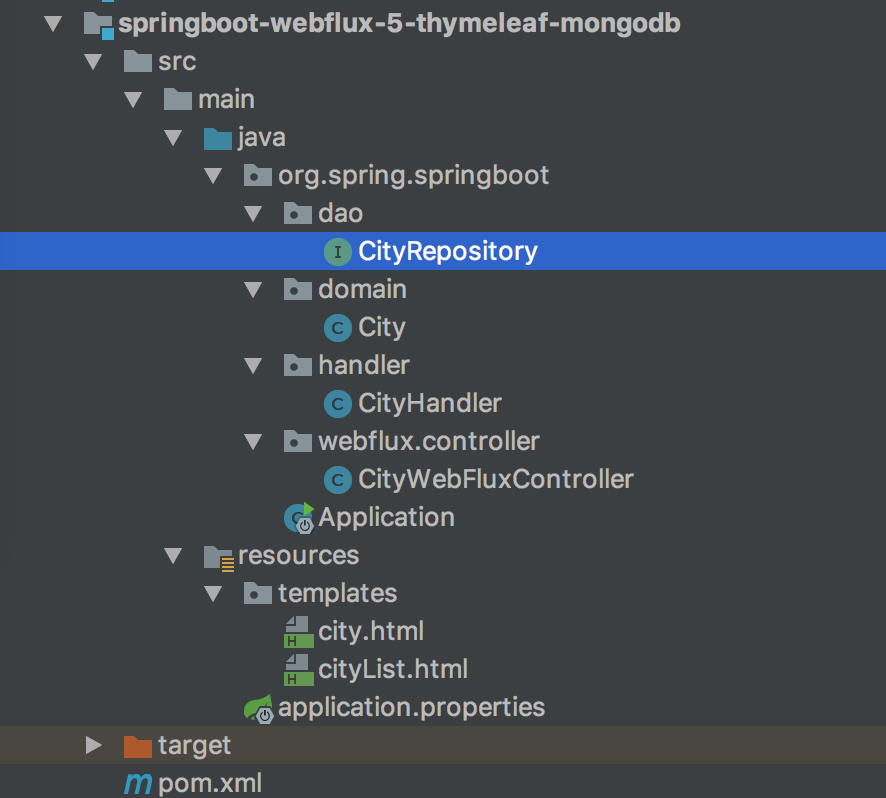 Spring Boot 2 快速教程：WebFlux 集成 Thymeleaf 、 Mongodb 实践（六）