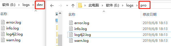 SpringBoot2.0 基础案例(02)：配置Log4j2，实现不同环境日志打印