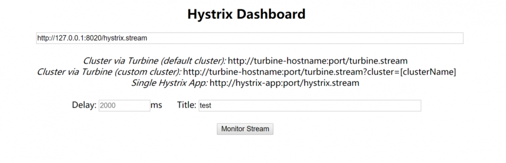 『互联网架构』软件架构-Hystrix&amp;Feign监控Dashboard与Turbine聚合（97）