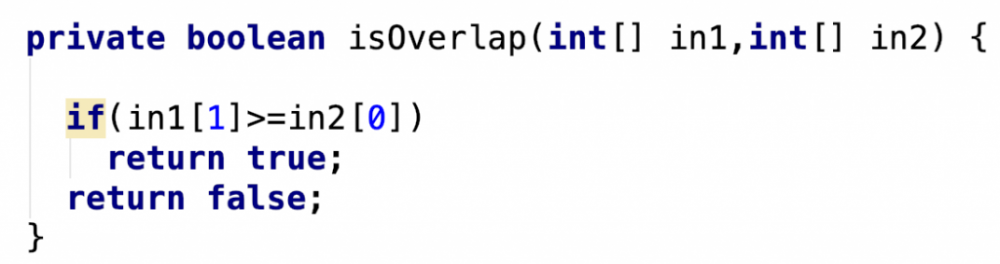 LeetCode 第56题 Merge Intervals 【排序】Java