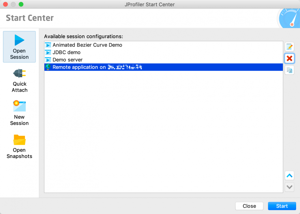jProfiler远程连接Linux监控JVM与Tomcat运行状态
