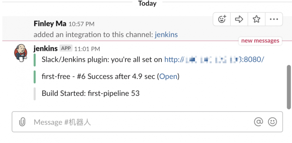 Jenkins2 学习系列13 -- 邮件和Slack通知