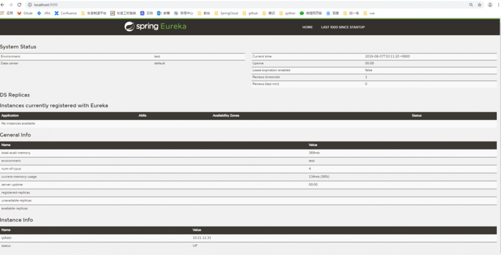 springboot cloud 实践（1） 简单服务、简单服务注册发现、简单服务请求