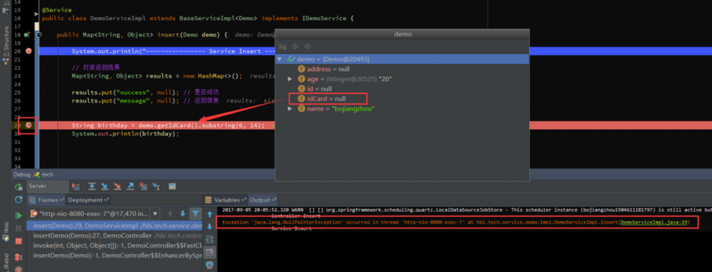 在 INTELLIJ IDEA 中使用 DEBUG