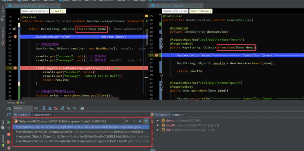 在 INTELLIJ IDEA 中使用 DEBUG