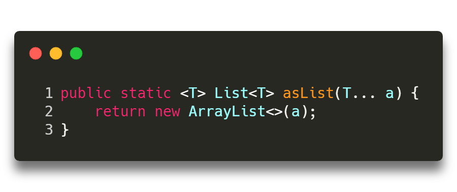 Arrays.asList()为什么不能remove?